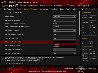 ASUS ROG MAXIMUS XII APEX 8. UEFI BIOS - Extreme Tweaker 14
