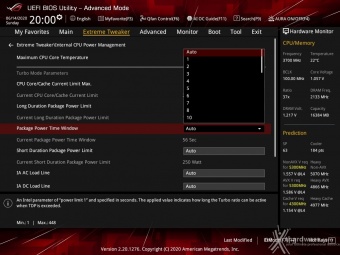 ASUS ROG MAXIMUS XII APEX 8. UEFI BIOS - Extreme Tweaker 16