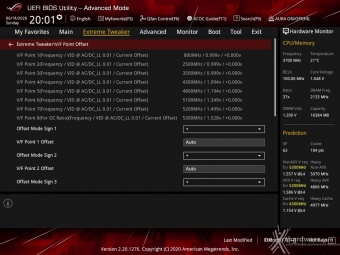 ASUS ROG MAXIMUS XII APEX 8. UEFI BIOS - Extreme Tweaker 18