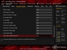 ASUS ROG MAXIMUS XII APEX 8. UEFI BIOS - Extreme Tweaker 22