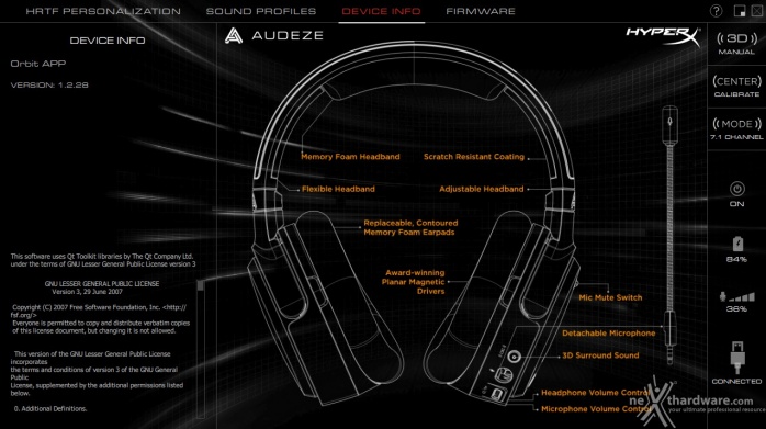 HyperX Cloud Orbit S 4. Software e 3D audio 7