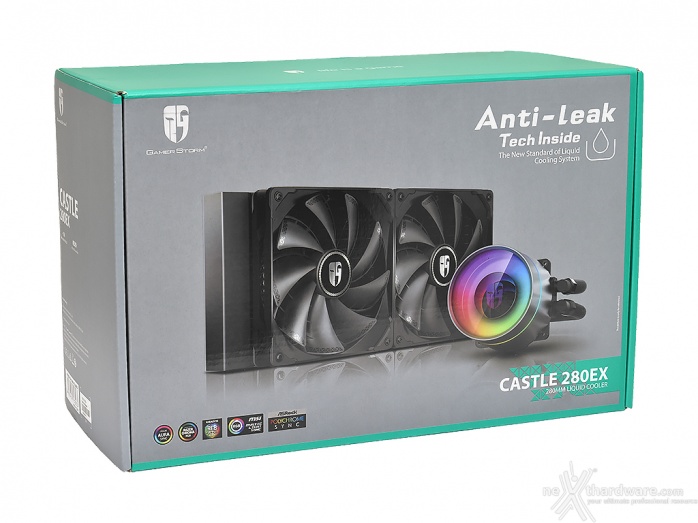 DEEPCOOL CASTLE 280EX 1. Packaging & Bundle 1