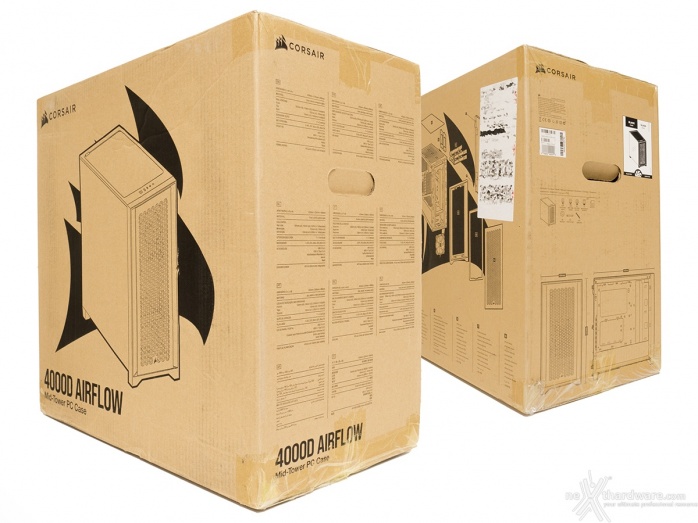 CORSAIR 4000D AIRFLOW 1. Packaging & Bundle 1