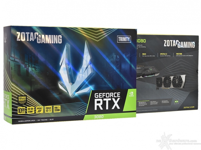 ZOTAC GeForce RTX 3080 Trinity 3. Packaging & Bundle 1