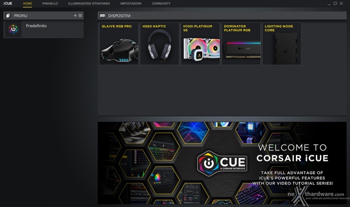 CORSAIR H60 HAPTIC 4. Software - CORSAIR iCUE 1