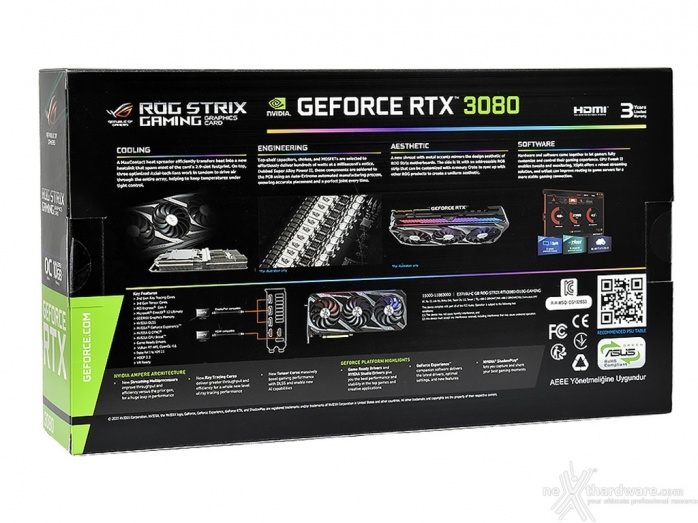ASUS ROG STRIX GeForce RTX 3080 OC 3. Packaging & Bundle 2