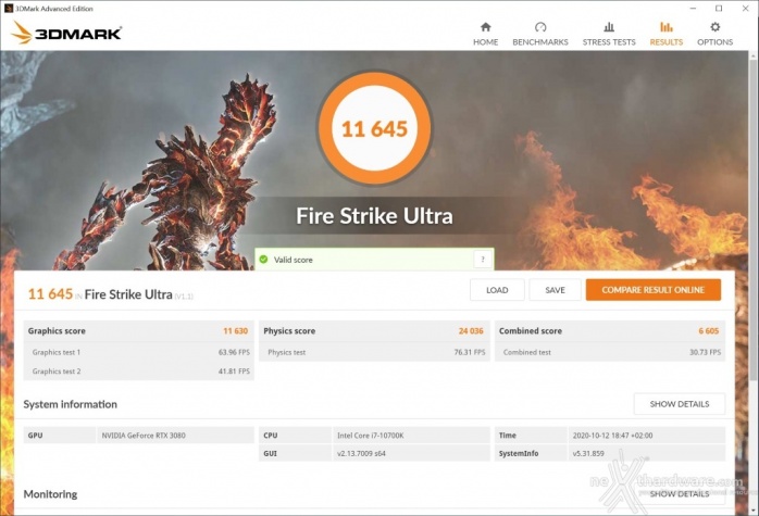 ASUS ROG STRIX GeForce RTX 3080 OC 14. Overclock 6
