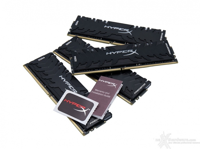 HyperX Predator RGB 3600MHz C17 64GB 1. Presentazione delle memorie 5