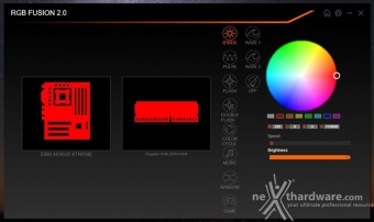 HyperX Predator RGB 3600MHz C17 64GB 2. Software controllo illuminazione 1