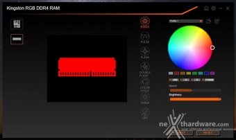 HyperX Predator RGB 3600MHz C17 64GB 2. Software controllo illuminazione 2