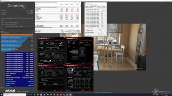 ASUS ROG Crosshair VIII Dark Hero 15. Overclock & Temperature 6
