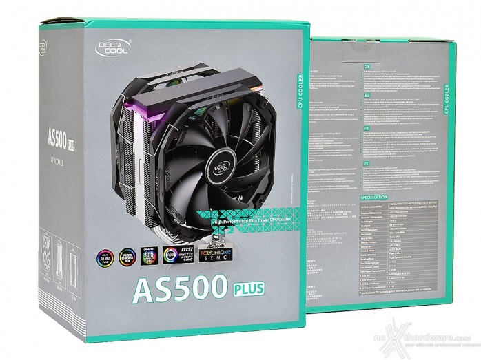DEEPCOOL AS500 PLUS 1. Packaging & Bundle 1