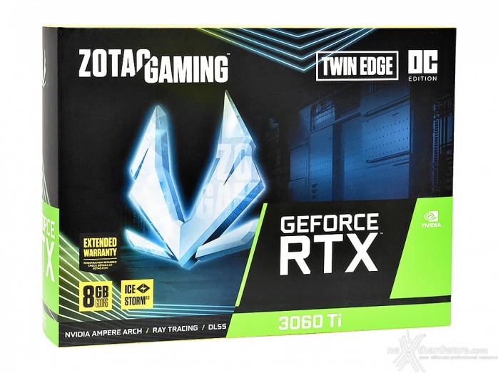 ZOTAC GeForce RTX 3060 Ti Twin Edge OC 1. Packaging & Bundle 1