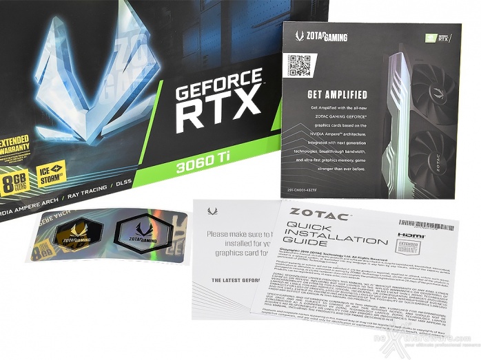 ZOTAC GeForce RTX 3060 Ti Twin Edge OC 1. Packaging & Bundle 6