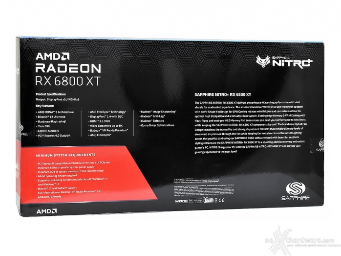SAPPHIRE NITRO+ Radeon RX 6800 XT 2. Packaging & Bundle 2