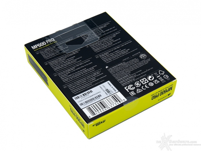 CORSAIR MP600 PRO 2TB 1. Visto da vicino 2