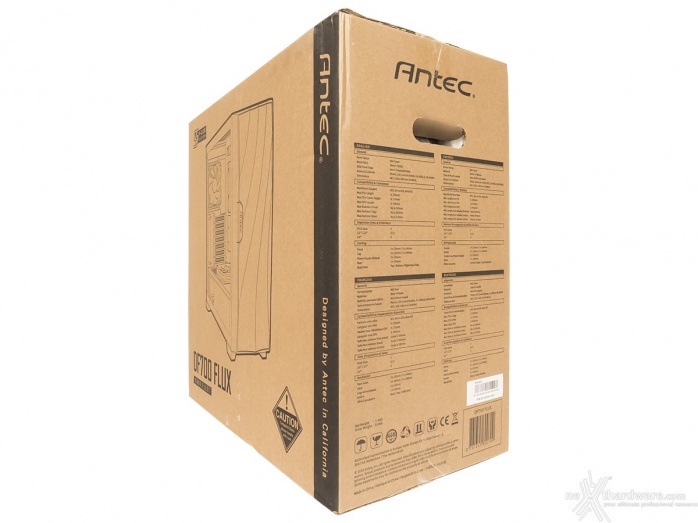 Antec DF700 Flux 1. Packaging & Bundle 1