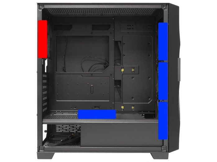 Antec DF700 Flux 4. Raffreddamento 2