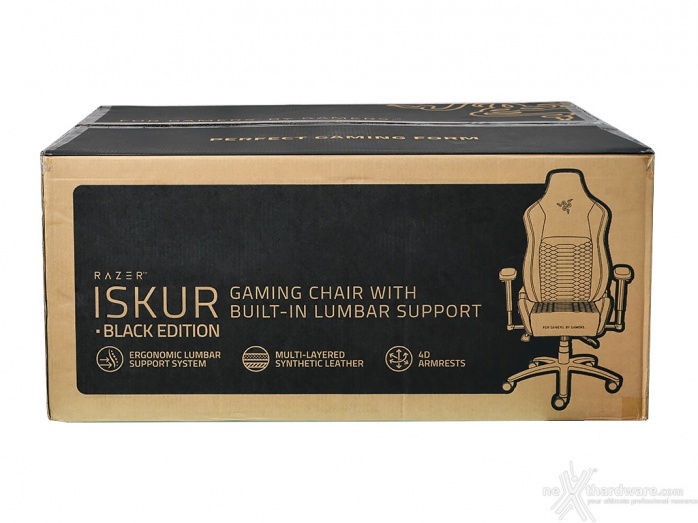 Razer Iskur Black Edition 1. Packaging & Bundle 2