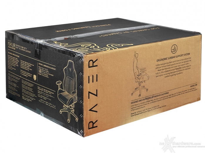 Razer Iskur Black Edition 1. Packaging & Bundle 3