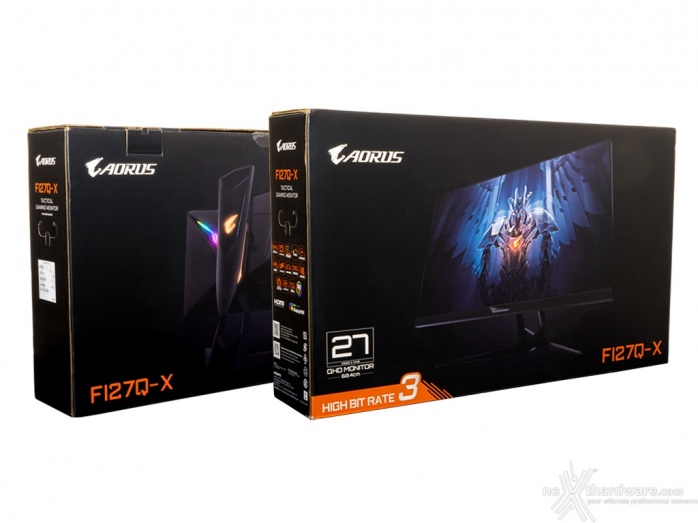 AORUS FI27Q-X 1. Packaging & Bundle 1