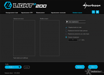 Sharkoon PureWriter RGB & Light² 200 6. Software di gestione 7