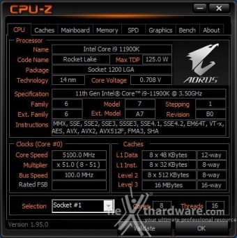 GIGABYTE Z590 AORUS MASTER 9. Metodologia di prova 2