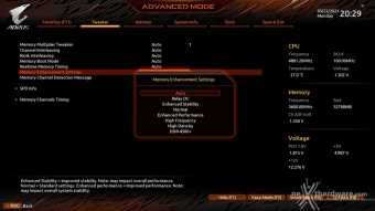 GIGABYTE Z590 AORUS MASTER 8. UEFI BIOS - Tweaker 13