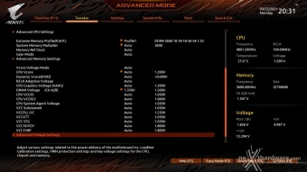 GIGABYTE Z590 AORUS MASTER 8. UEFI BIOS - Tweaker 3