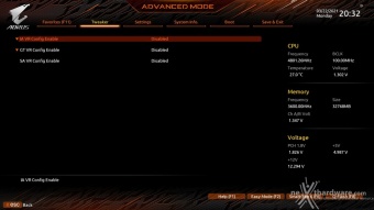 GIGABYTE Z590 AORUS MASTER 8. UEFI BIOS - Tweaker 23