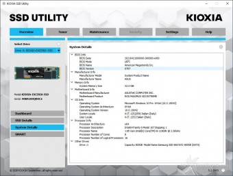 KIOXIA EXCERIA 1TB 2. Firmware - TRIM - SSD Utility 6