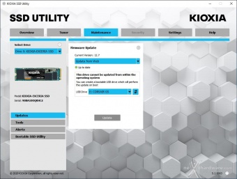 KIOXIA EXCERIA 1TB 2. Firmware - TRIM - SSD Utility 10