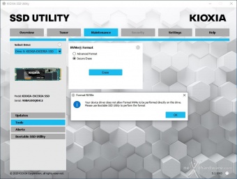 KIOXIA EXCERIA 1TB 2. Firmware - TRIM - SSD Utility 3