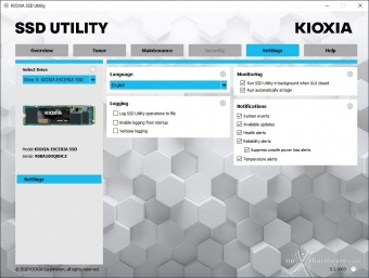 KIOXIA EXCERIA 1TB 2. Firmware - TRIM - SSD Utility 14