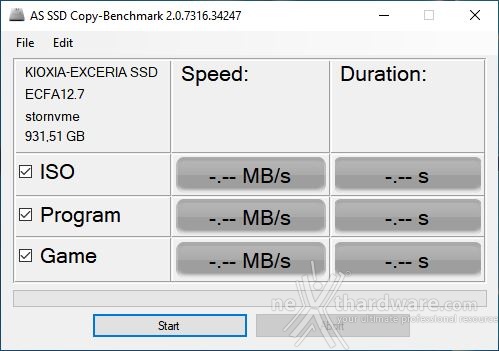 KIOXIA EXCERIA 1TB 11. AS SSD Benchmark 2