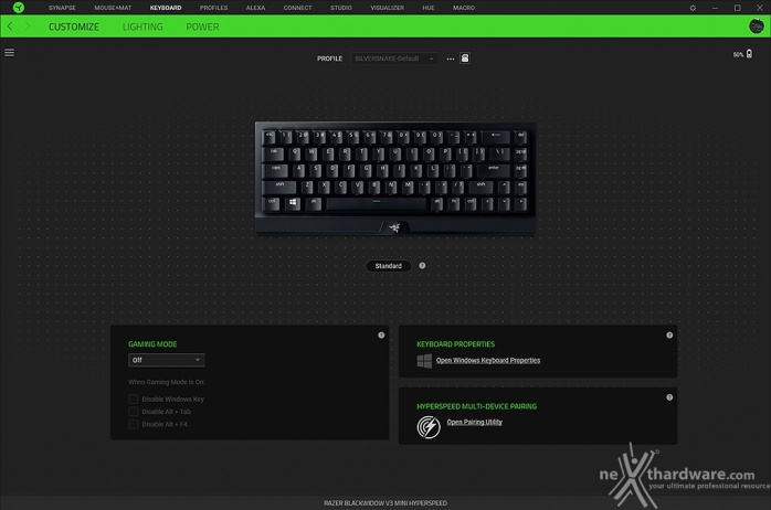 Razer BlackWidow V3 Mini HyperSpeed 4. Razer Synapse 3 2