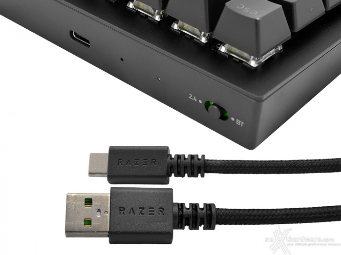 Razer BlackWidow V3 Mini HyperSpeed 3. Vista da vicino - Parte seconda 6
