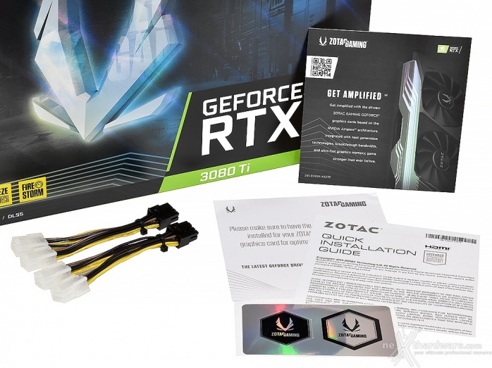 ZOTAC GeForce RTX 3080 Ti AMP Holo 1. Packaging & Bundle 6