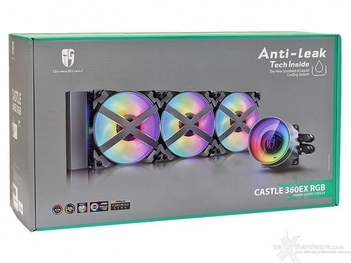 DEEPCOOL CASTLE 360EX RGB 1. Packaging & Bundle 1