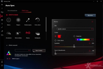 Thermaltake TOUGHRAM XG RGB 4600MHz C19 2. Software controllo illuminazione 3
