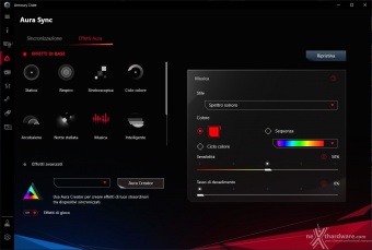 Thermaltake TOUGHRAM XG RGB 4600MHz C19 2. Software controllo illuminazione 3