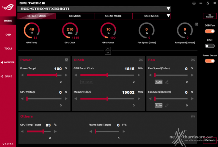 ASUS ROG STRIX GeForce RTX 3080 Ti OC 12. Overclock 2