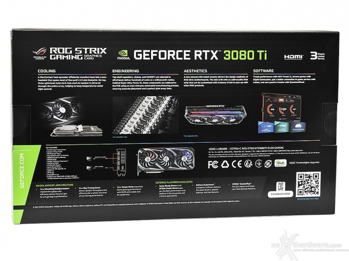 ASUS ROG STRIX GeForce RTX 3080 Ti OC 1. Packaging & Bundle 2