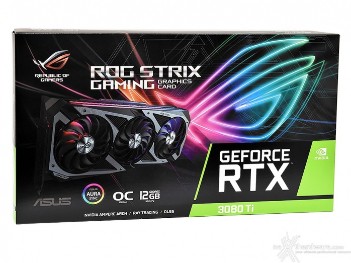 ASUS ROG STRIX GeForce RTX 3080 Ti OC 1. Packaging & Bundle 1