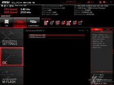 MSI MPG X570S CARBON MAX WIFI 8. MSI Click BIOS 5 - Overclock 3