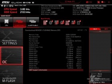 MSI MPG X570S CARBON MAX WIFI 8. MSI Click BIOS 5 - Overclock 4