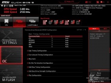 MSI MPG X570S CARBON MAX WIFI 8. MSI Click BIOS 5 - Overclock 11