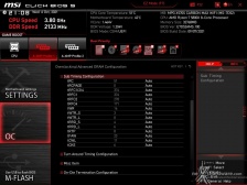 MSI MPG X570S CARBON MAX WIFI 8. MSI Click BIOS 5 - Overclock 12