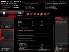 MSI MPG X570S CARBON MAX WIFI 8. MSI Click BIOS 5 - Overclock 18