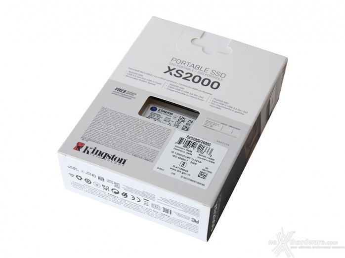 Kingston XS2000 2TB 1. Packaging & Bundle 2